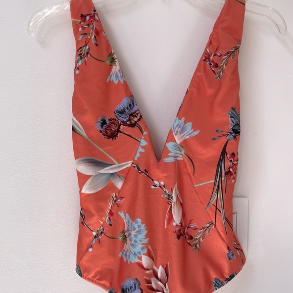 NWT Salinas Floral One-Piece - Picture 4 of 9